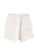 Conjunto Blusa Shorts Milano Menina - Off-White - Ame Kids