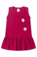 Vestido Curto Menina Milano - Bordô - Ame Kids