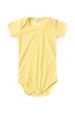 Conjunto Canelado Light Curto - Amarelo - Ame Kids