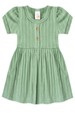 Vestido Curto Menina Sunset - Verde - Ame Kids