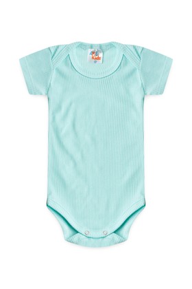 Conjunto Canelado Light Curto - Verde Menta - Ame Kids