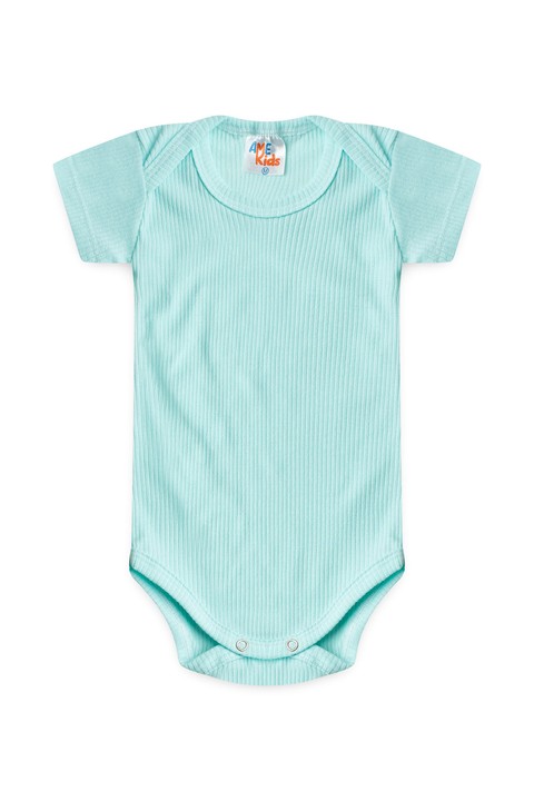 Conjunto Canelado Light Curto - Verde Menta - Ame Kids