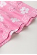 Vestido Curto Menina Liganete - Floral Rosa - Ame Kids