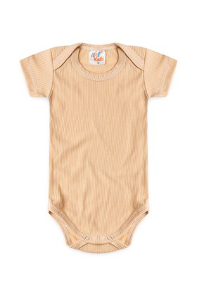 Conjunto Canelado Light Curto - Areia - Ame Kids