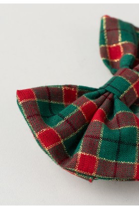 Presilha de Cabelo - Xadrez Verde - Ame Kids