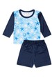 Conjunto Blusa e Short Infantil Proteção Uv - Conchas  - Ame Kids