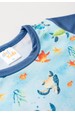 Conjunto Blusa e Short Infantil Proteção Uv - Fundo do Mar - Ame Kids