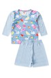 Conjunto Blusa e Short Infantil Proteção Uv - Piscina - Ame Kids