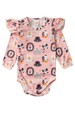 Conjunto Body Canelado Menina -  Safari - Ame Kids
