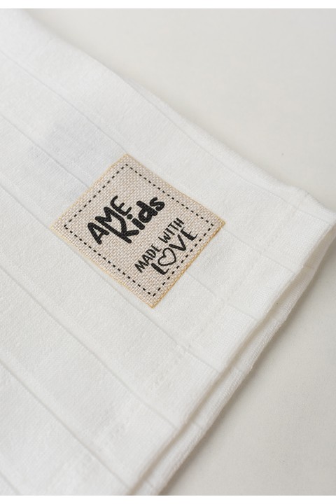 Conjunto Blusa e Calça Milano - Off-White - Ame Kids