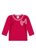 Conjunto Blusa Lacinho e Calça Suedine - Rosa Pink - Ame Kids