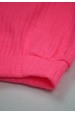 Conjunto Body Canelado Curto Menina - Pink - Ame Kids