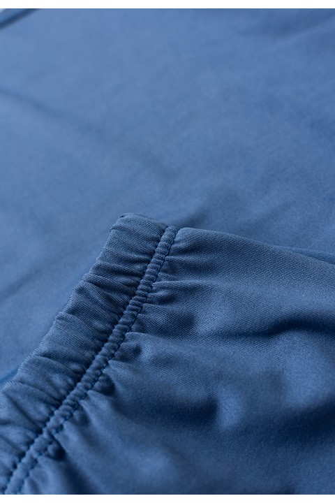 Conjunto Blusa e Short Infantil Proteção Uv - No Stress Azul - Ame Kids