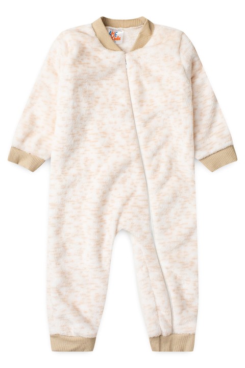 Macacão Fleece - Creme - Ame Kids