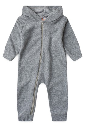 Macacão Bouclé - Mescla - Ame Kids