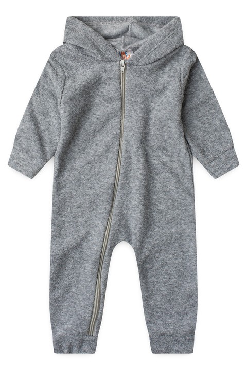 Macacão Bouclé - Mescla - Ame Kids