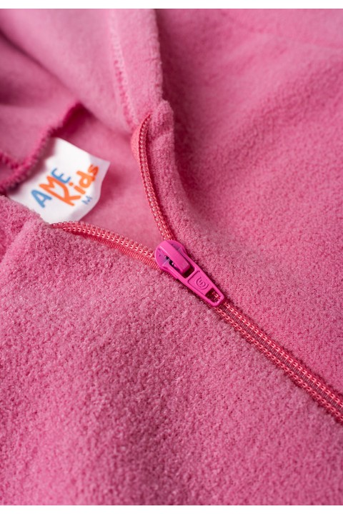 Macacão Bouclé - Rosa Barbie - Ame Kids