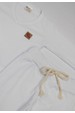 Conjunto Body Canelado Menino - Branco - Ame Kids