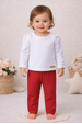 Conjunto Blusa e Calça Sunset - Branco - Ame Kids