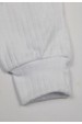 Conjunto Body Canelado Menino - Branco - Ame Kids