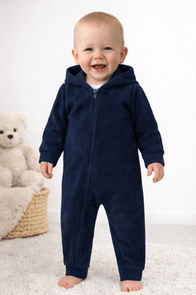 Macacão Bouclé - Azul Marinho  - Ame Kids