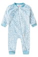 Macacão Fleece - Rajado Azul - Ame Kids
