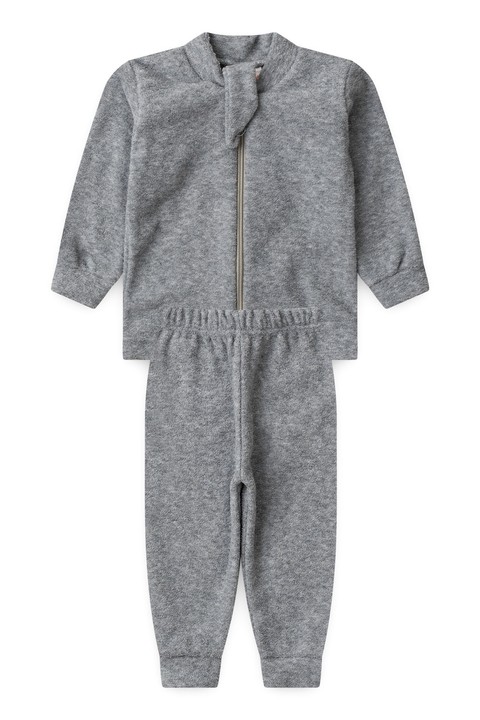 Conjunto Blusa e Calça Bouclé - Mescla - Ame Kids