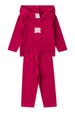 Conjunto Blusa Manga Longa Ursinho e Calça - Fucsia - Ame Kids
