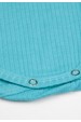 Conjunto Body Canelado Menino - Ciano - Ame Kids