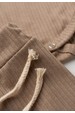 Conjunto Body Canelado Menino - Nude - Ame Kids