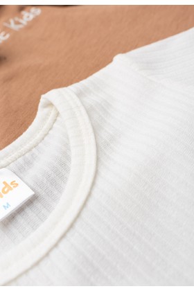 Conjunto Infantil Jardineira e Blusa - Doce de Leite - Ame Kids