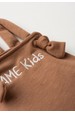 Conjunto Infantil Jardineira e Blusa - Doce de Leite - Ame Kids