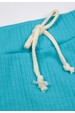 Conjunto Body Canelado Curto Menino - Ciano - Ame Kids