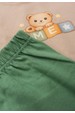 Conjunto Pijama Bebê Meia Estação Blusa e Calça - Ursinho Caqui - Ame Kids