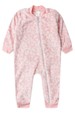 Macacão Infantil Bebê Fleece - Rajado Rosa - Ame Kids