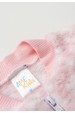 Macacão Infantil Bebê Fleece - Rajado Rosa - Ame Kids