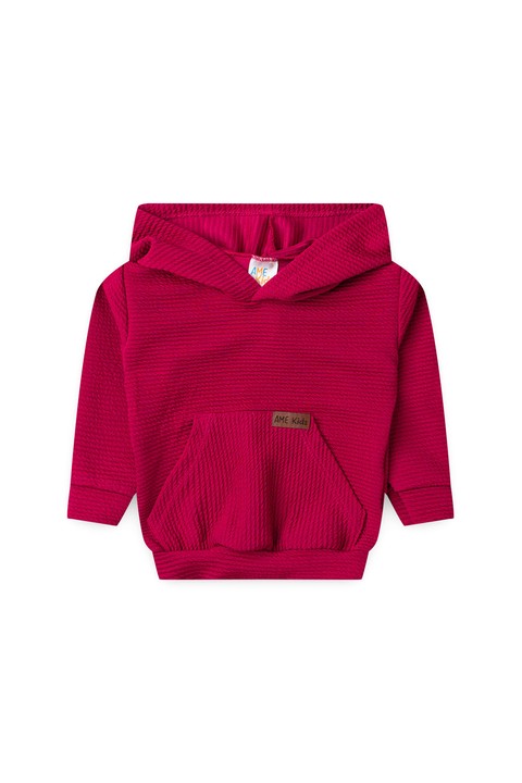 Conjunto Bebê Casaco  e Calça Turim - Rosa - Ame Kids