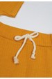 Conjunto Body Canelado Curto Menino - Girassol - Ame Kids