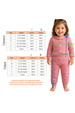 Conjunto Infantil Bebê Casaco Botões e Calça Turim - Rosa - Ame Kids