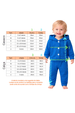 Conjunto Infantil Bebê Blusa e Calça Bouclé Quadriculado - Azul - Ame Kids
