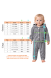 Conjunto Infantil Bebê Blusa e Calça Bouclé Quadriculado - Mescla - Ame Kids
