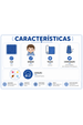 Conjunto Infantil Bebê Blusa Manga Longa e Calça Moscou - Azul - Ame Kids
