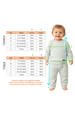 Conjunto Blusa Manga Longa e Calça Brush - Verde - Ame Kids