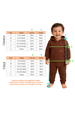 Conjunto Infantil Bebê Casaco  e Calça Turim - Avelã - Ame Kids