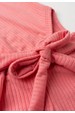 Conjunto Infantil Bebê Body Canelado Menina - Pêssego - Ame Kids