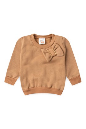 Conjunto Infantil Blusa e Calça Moletom - Caramelo - Ame Kids