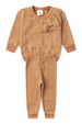 Conjunto Infantil Blusa e Calça Moletom - Caramelo - Ame Kids