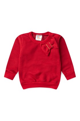 Conjunto Infantil Blusa e Calça Moletom - Vermelho - Ame Kids