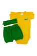 Conjunto Body Canelado Menina - Copa do Mundo - Ame Kids