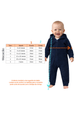 Macacão Infantil Bebê Bouclé - Azul Marinho - Ame Kids